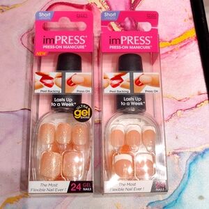 Kiss press on manis 2 NIB